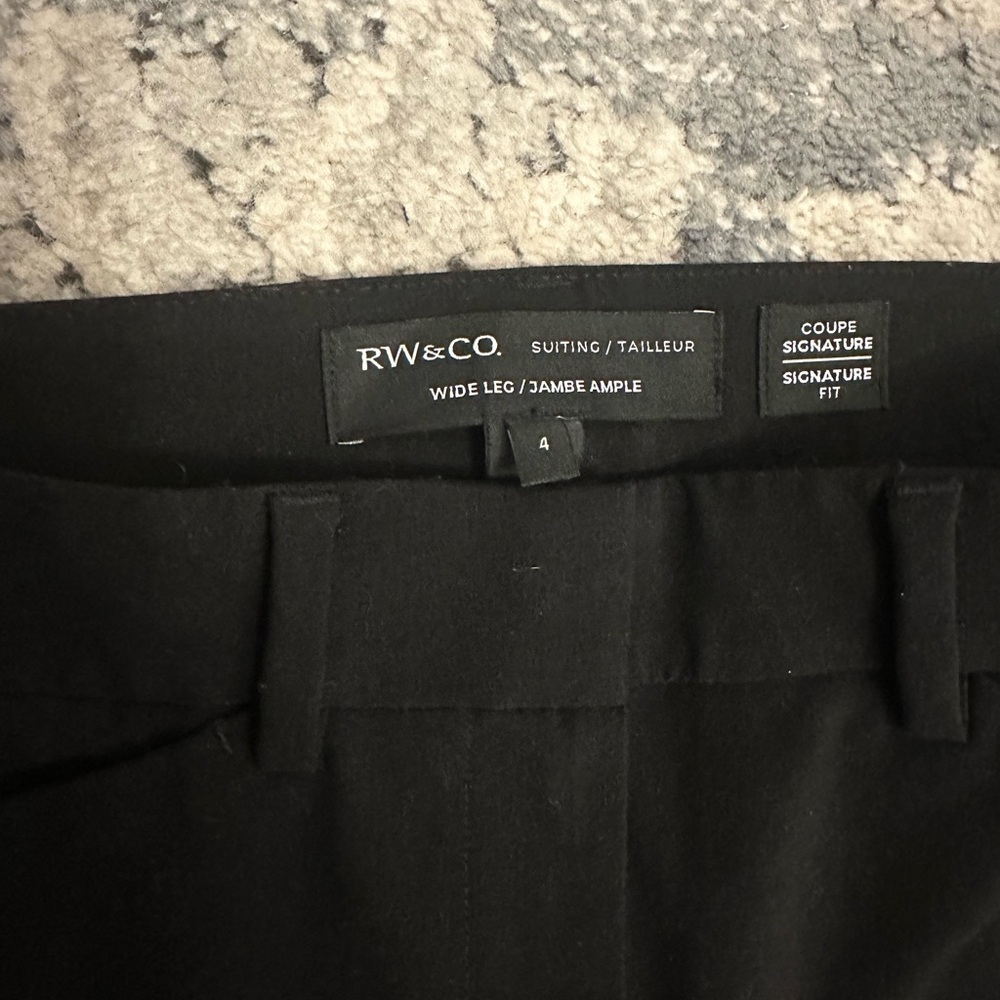 RW&CO Elegant Black Trousers